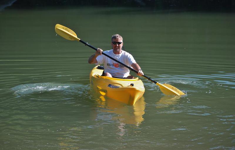 Me and my kayak