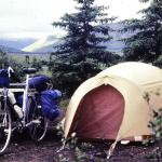 My Tent and Bake At Savage River in Denali Park