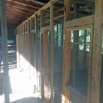 Inside the main part of the snowshoe hare pens. Has been vacant for many years.