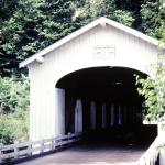 Covered bridge in Oregon