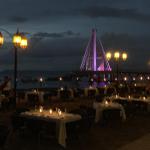 The Malecon at night