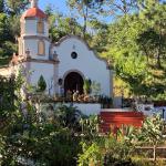 The Chapel at the PV Botanical Garden. Although it looks ancient, it is, in fact, only a few years old.
