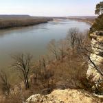 Missouri River from Weldon Springs Trail.